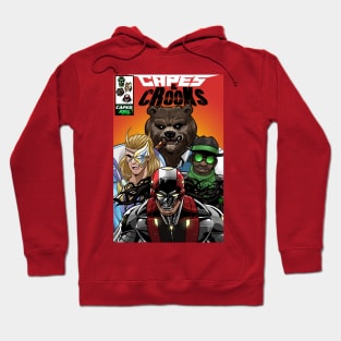 Capes And Crooks Comic Cover Hoodie